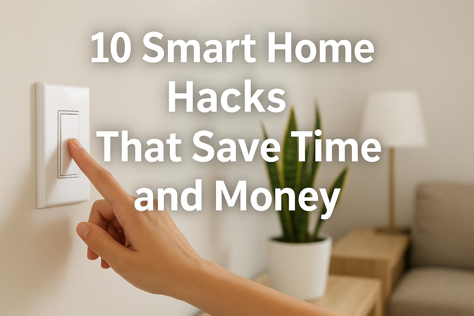 10 Smart Home Hacks That Save Time and Money